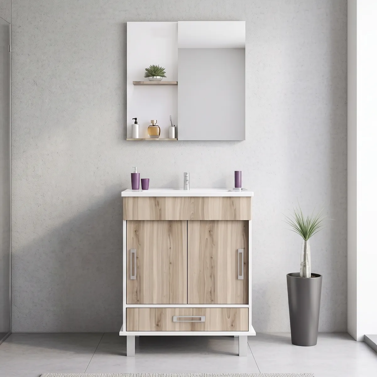 Mueble de baño con bacha - Barcelona