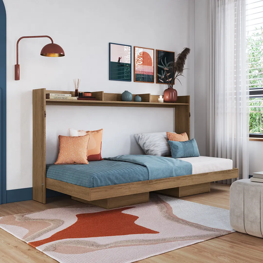 Cama rebatible 1 plaza - Latino 78