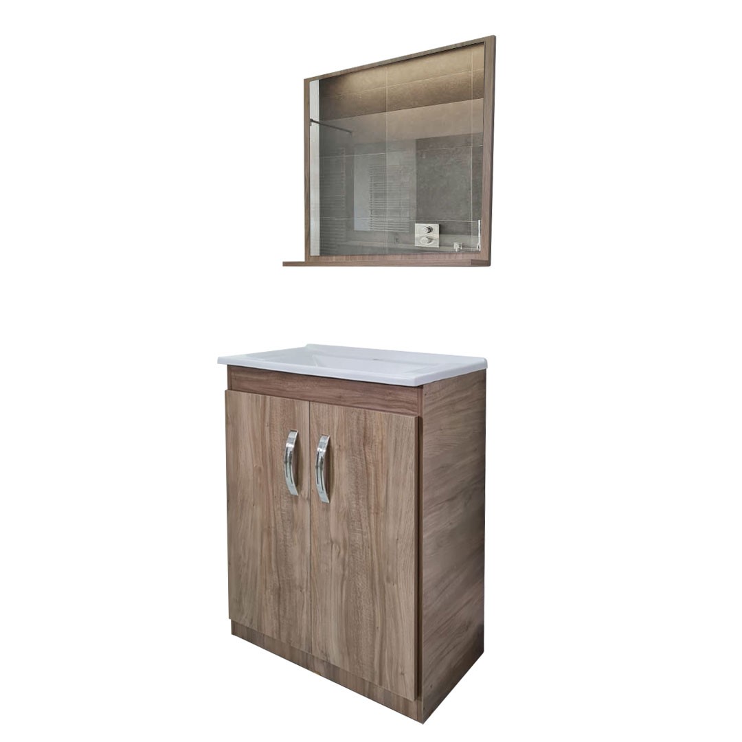 Mueble de Baño con Bacha y Espejo - Piria