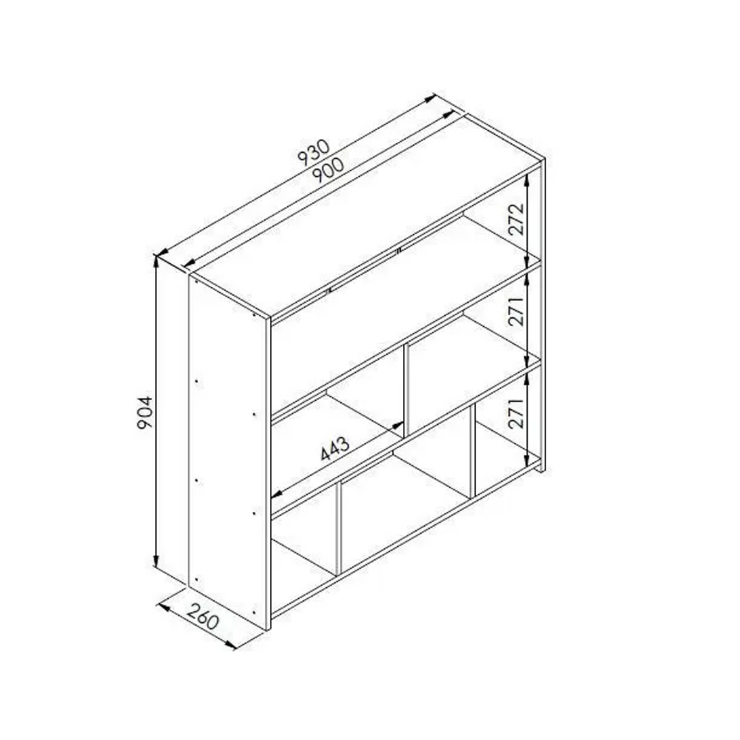 Estantería Modulo Organizador Multiuso - Imagen 3