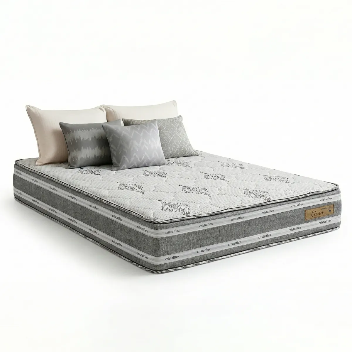 Colchón Espuma D65 AG - Clean Floral - 2 plazas