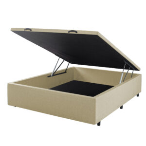 Cama Baúl 2 plazas - Tela Lino