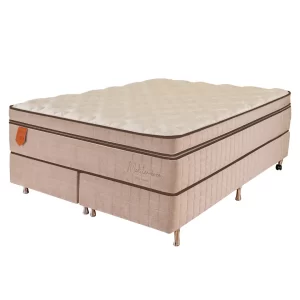 Sommier Queen Size Mediterraneo – Resortes Pocket + PillowTop D45