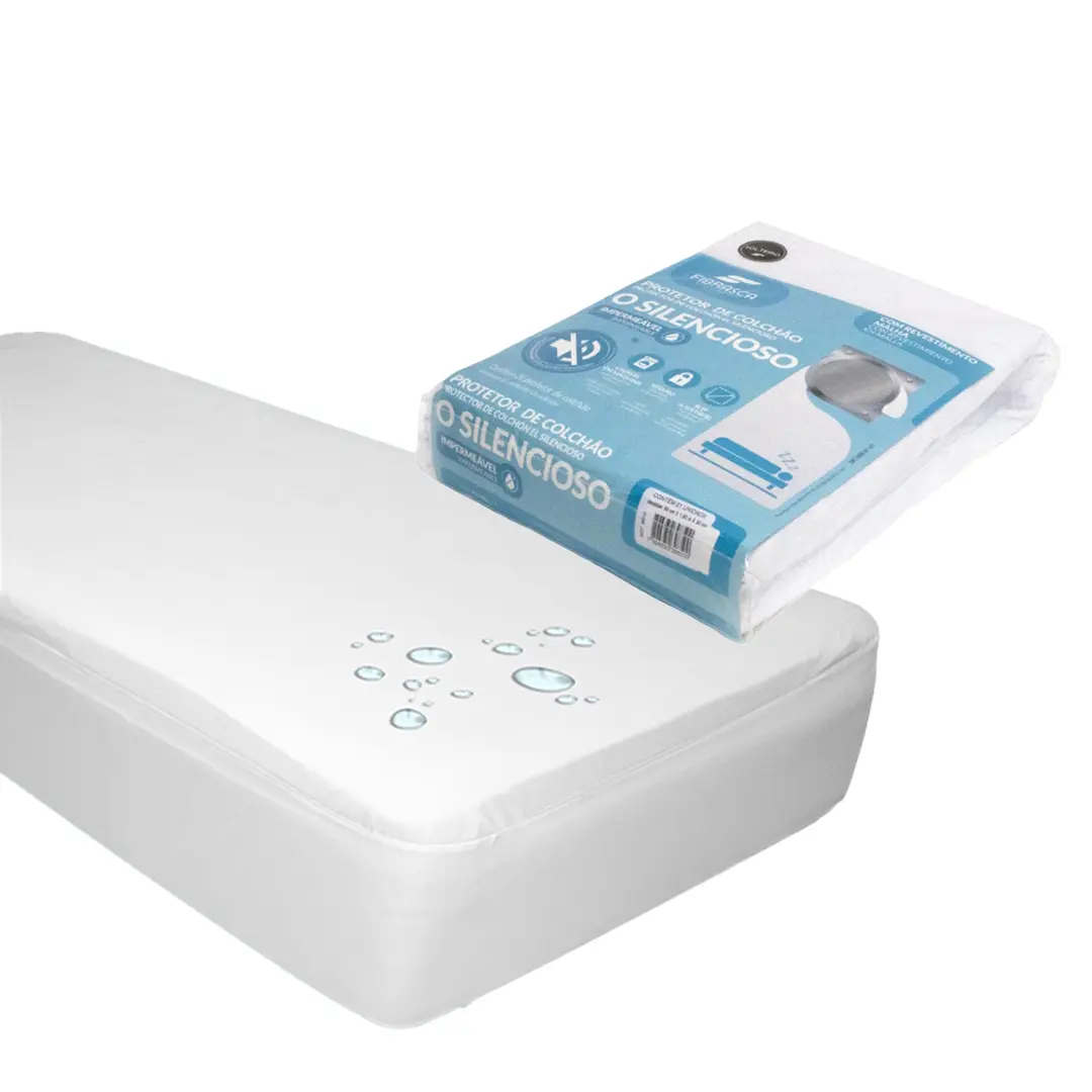 Protector de Colchón Impermeable y Silencioso - 1 plaza