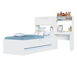 Cama Israel + Carro Yuma + Escritorio Carmel 5