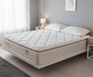Colchón 2 plazas Diamond - Resortes Pocket con Pillow Top