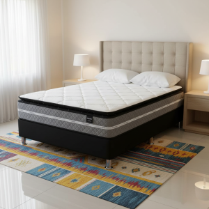 Sommier 2 plazas Pro Pedic - Espuma con Pillow Top