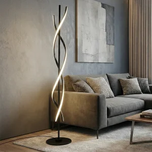 Lámpara de Pie de luces Led - TRENZA