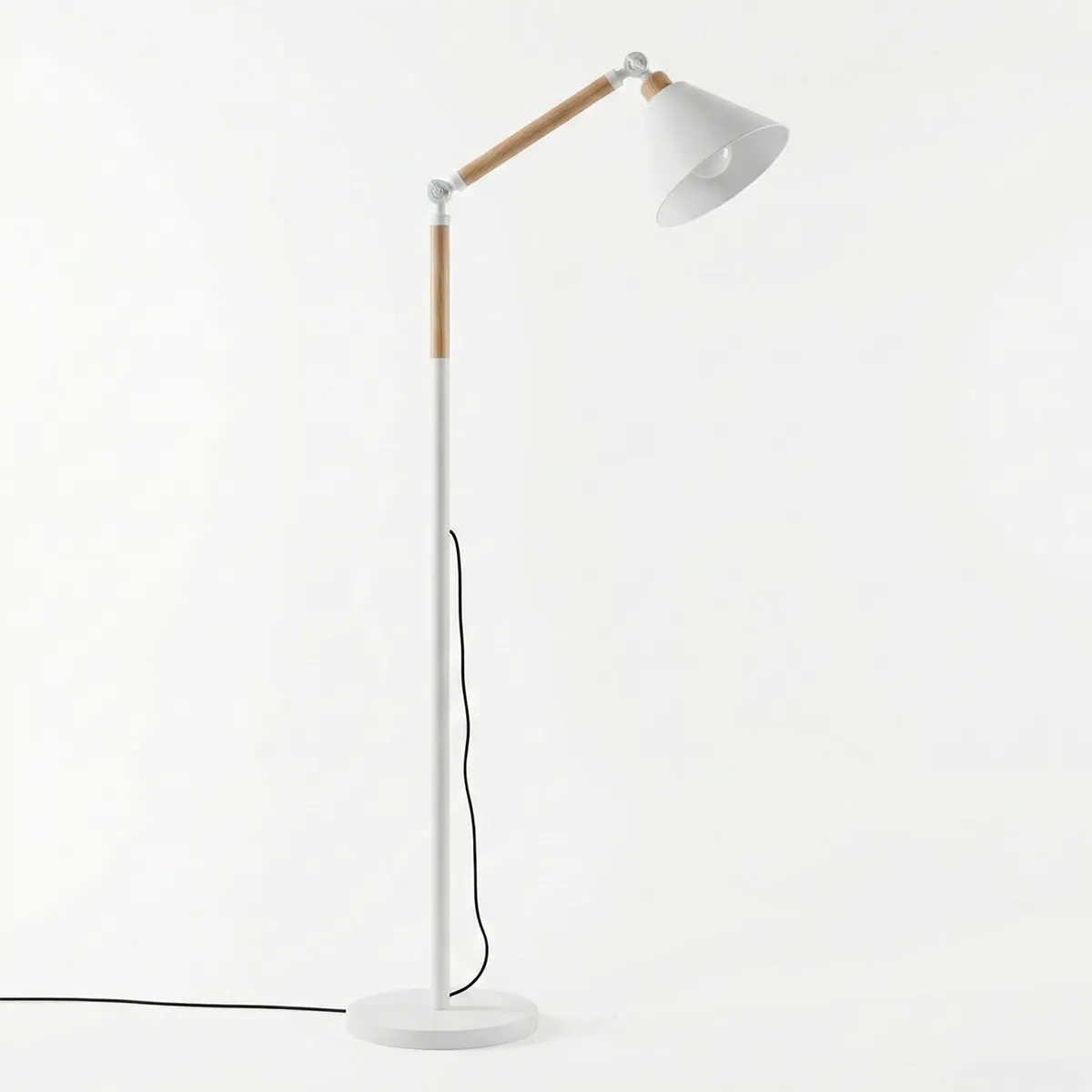 Lámpara de Pie con detalles en Madera - LONDON - Imagen 2