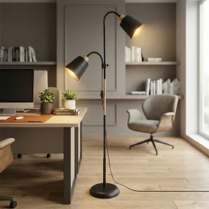 Lámpara de Pie Doble Foco - STUDIO