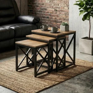 Juego de 3 mesas Auxiliares - Scot