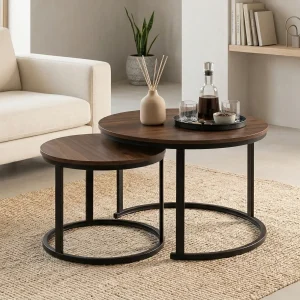 Juego de 2 Mesas de Centro - Track