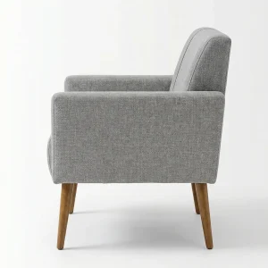 Butaca Lotus Lino Gris 3