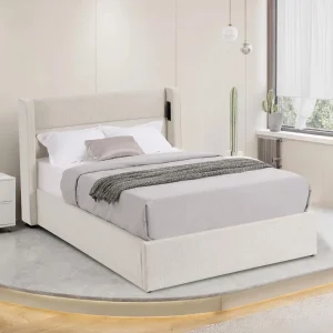 Cama Baul Maya 2 plazas Beige 1