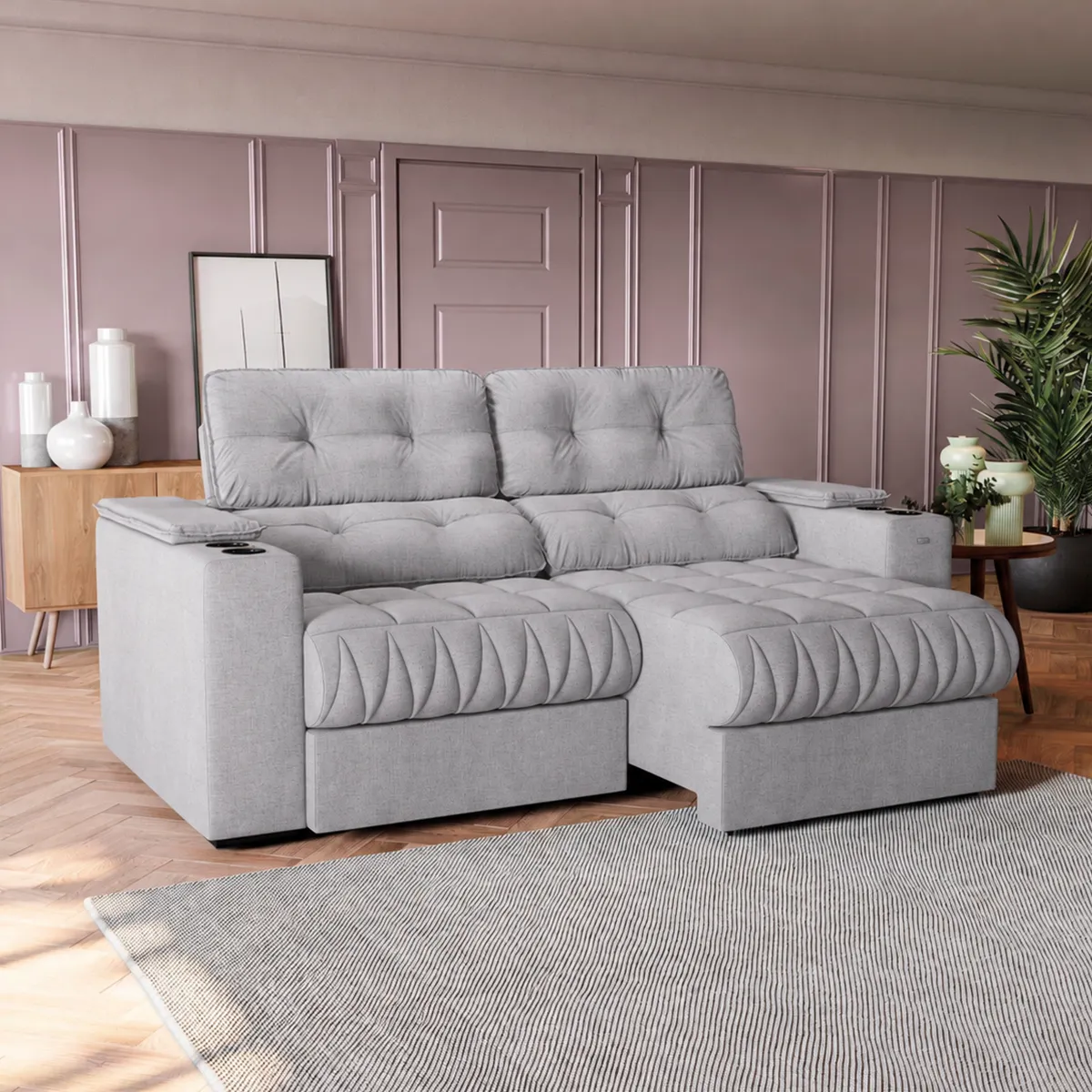 Sillón Sofá 2 cuerpos Retractil y Articulado - Premier