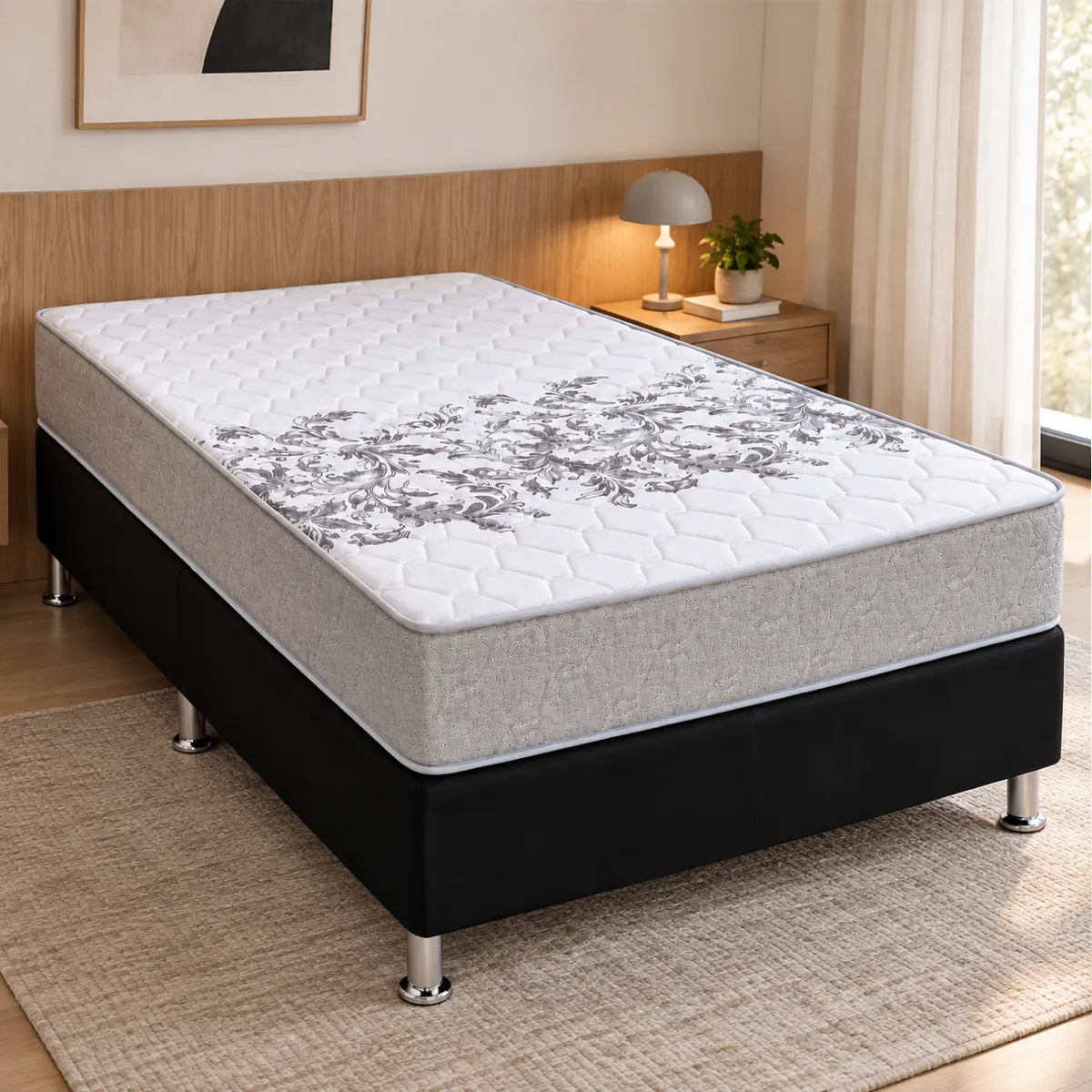 Sommier Espuma 1 plaza y media Columbia – Especial 2 metros