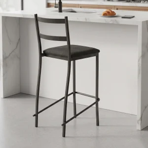 Taburete Banqueta de caño PU - Nova